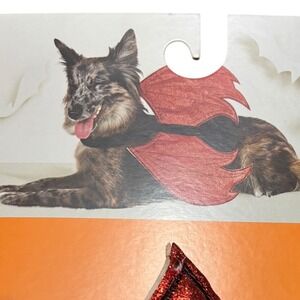 Hyde and Eek Boutique Reversible Devil Angel Wings Dog Pet Costume Halloween S/M